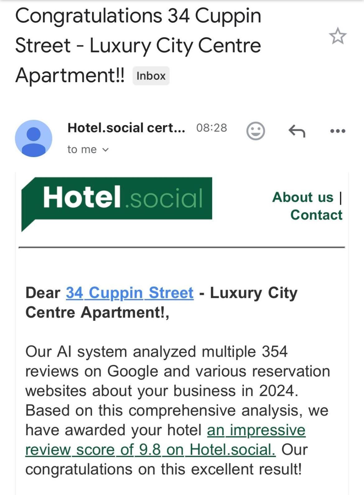 34 Cuppin Street - Luxury City Centre Apartment! Τσέστερ Εξωτερικό φωτογραφία